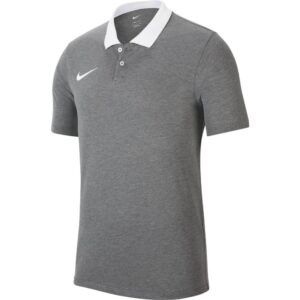 Nike Dri Fit Park Short Sleeve Polo Gris S Hombre