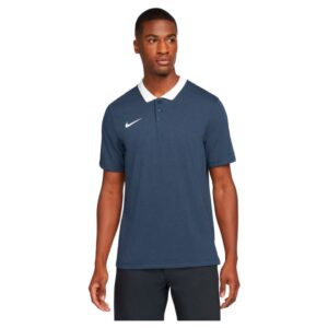 Nike Dri Fit Park Short Sleeve Polo Azul S Hombre