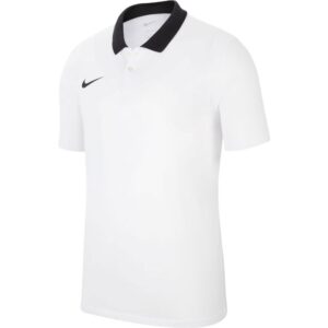 Nike Dri Fit Park Short Sleeve Polo Blanco M Hombre