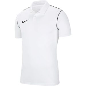 Nike Dri Fit Park Short Sleeve Polo Blanco M Hombre