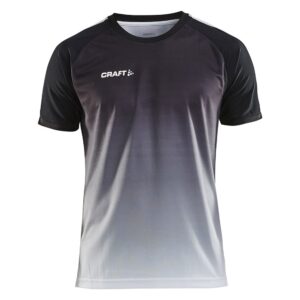 Craft Pro Control Fade Short Sleeve T-shirt Blanco,Negro XL Hombre