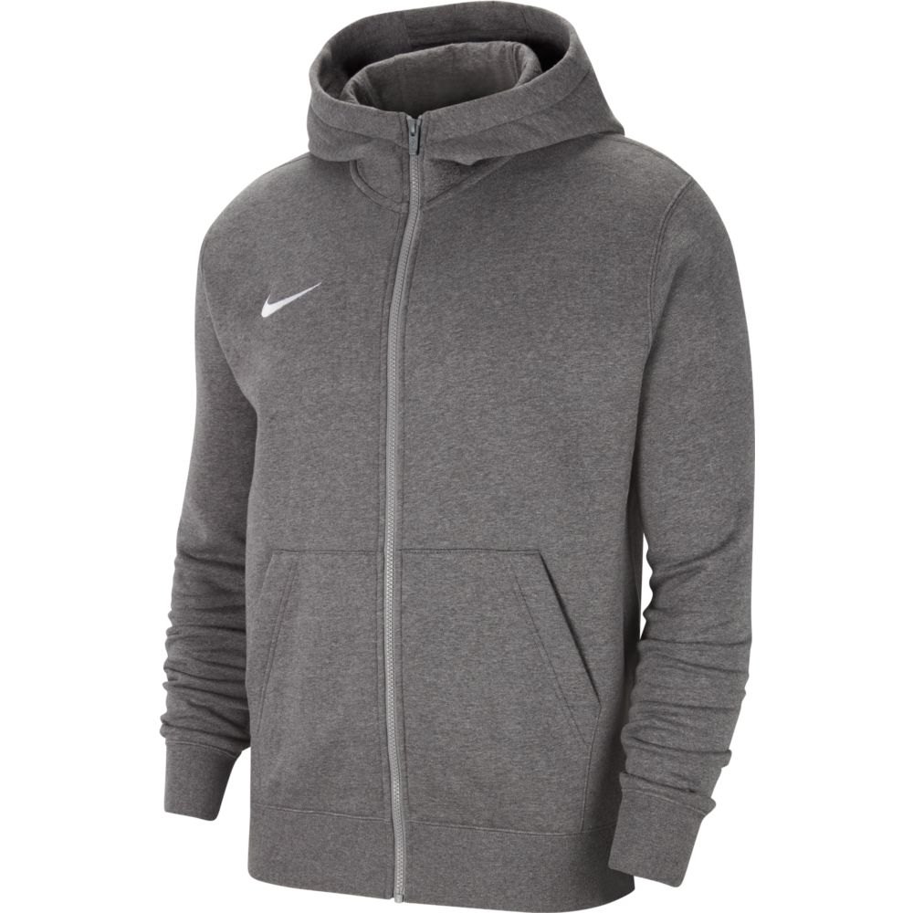 Nike Park Fleece Full Zip Sweatshirt Gris 13-15 Years Niño