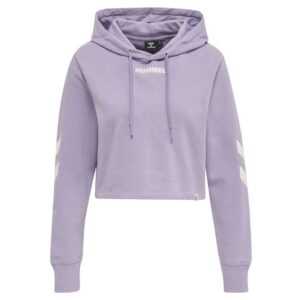 Hummel Legacy Cropped Hoodie Azul XS Mujer