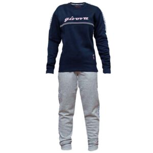 Givova 100 Track Suit Azul,Gris L Mujer