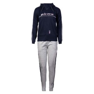 Givova 101 Track Suit Azul,Gris M Mujer