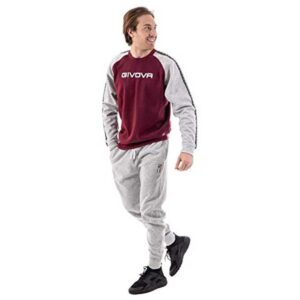 Givova 102 Track Suit Gris 10-12 Years Niño