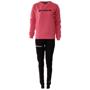 Givova 104 Track Suit Rojo,Negro 2XL Mujer
