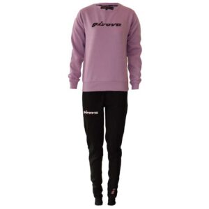 Givova 104 Track Suit Negro,Rosa 2XL Mujer
