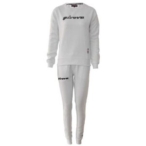 Givova 104 Track Suit Gris S Mujer
