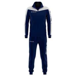 Givova Roma Track Suit Azul 10-12 Years Niño