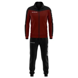 Givova Roma Track Suit Rojo M Hombre