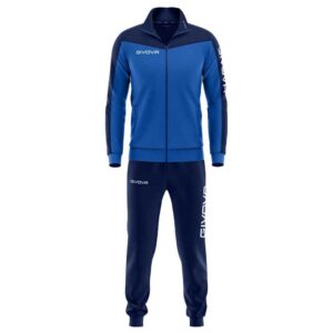 Givova Roma Track Suit Azul S Hombre
