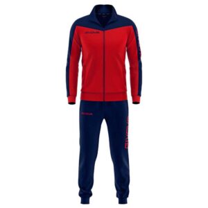 Givova Roma Track Suit Rojo,Azul 8-10 Years Niño