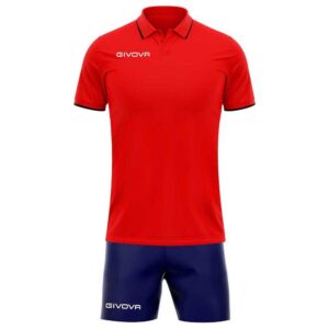 Givova Street Set Rojo,Azul S Hombre