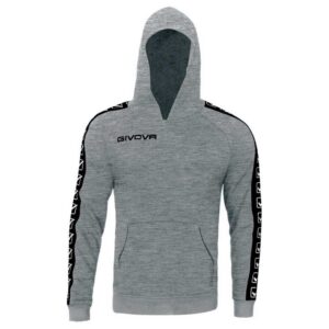 Givova Terry Band Hoodie Gris M Hombre
