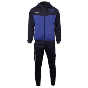 Givova Visa Melange Track Suit Azul M Hombre