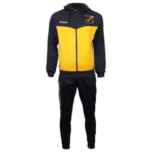 Givova Visa Melange Track Suit Amarillo 3XL Hombre