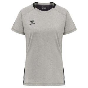 Hummel Cima Xk Short Sleeve T-shirt Gris S Mujer