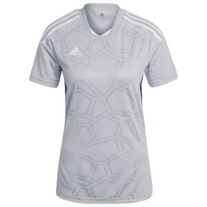 Adidas Condivo 22 Md Short Sleeve T-shirt Gris L Mujer