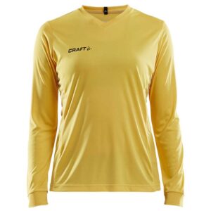 Craft Squad Solid Long Sleeve T-shirt Amarillo XL Mujer