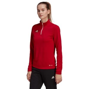 Adidas Entrada 22 Training Sweatshirt Rojo 2XS / Regular Mujer