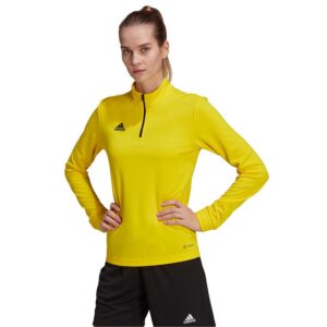 Adidas Entrada 22 Training Sweatshirt Amarillo L / Regular Mujer