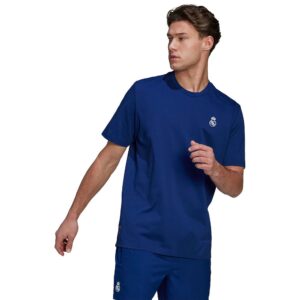 Adidas Real Madrid Q2 Hc 21/22 Short Sleeve T-shirt Azul L