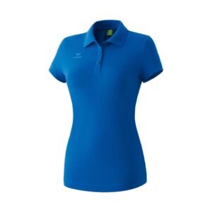 Erima Teamsport Short Sleeve Polo Azul L Mujer