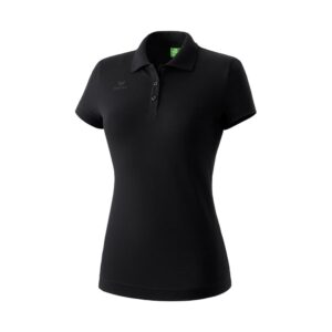 Erima Teamsport Short Sleeve Polo Negro 2XL Mujer