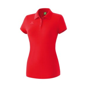 Erima Teamsport Short Sleeve Polo Rojo L Mujer