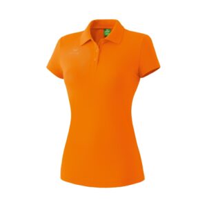 Erima Teamsport Short Sleeve Polo Naranja XL Mujer