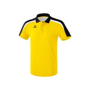 Erima Liga 2.0 Short Sleeve Polo Amarillo 4XL Hombre