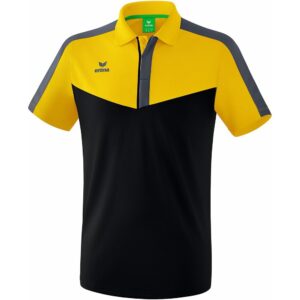 Erima Squad Short Sleeve Polo Amarillo S Hombre