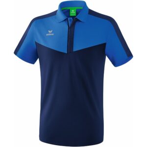 Erima Squad Short Sleeve Polo Azul XL Hombre
