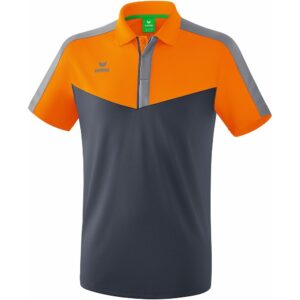 Erima Squad Short Sleeve Polo Naranja 3XL Hombre