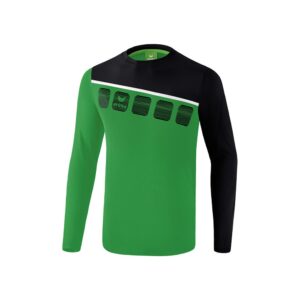 Erima Training Top For 5-c Long Sleeve T-shirt Verde 128 cm Niño