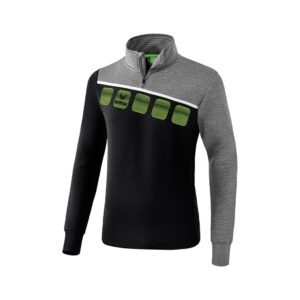 Erima Training 5-c Half Zip Sweatshirt Negro M Hombre