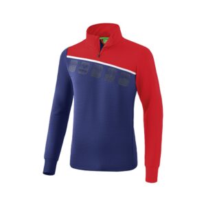 Erima Training 5-c Half Zip Sweatshirt Azul M Hombre