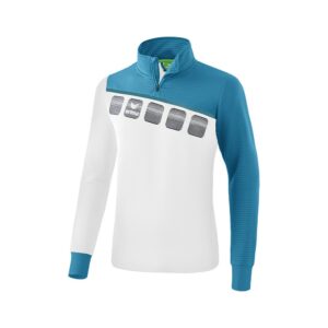 Erima Training 5-c Half Zip Sweatshirt Blanco XL Hombre