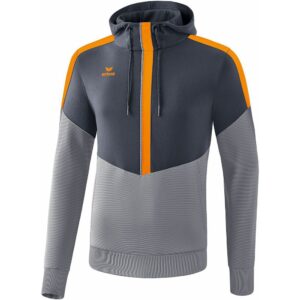 Erima Squad Hoodie Gris S Hombre