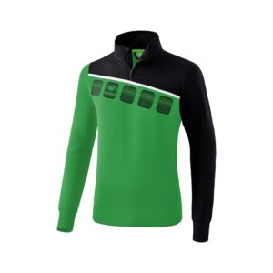 Erima Training 5-c Half Zip Sweatshirt Rojo M Hombre