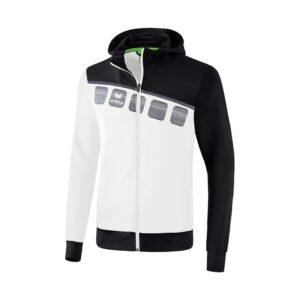 Erima Child Hooded Training Jacket Blanco 152 cm Niño