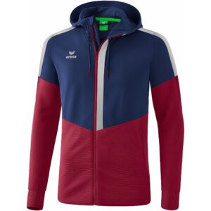 Erima Hooded Jacket Training Azul S Hombre