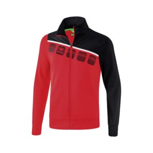 Erima Polyester Jacket 5-c Rojo S Hombre