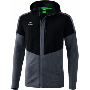 Erima Hooded Jacket Training Negro 3XL Hombre