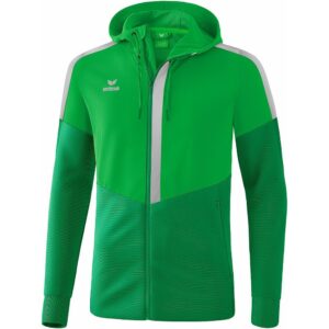 Erima Hooded Jacket Training Verde S Hombre