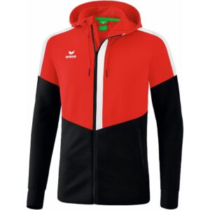 Erima Hooded Jacket Training Rojo M Hombre