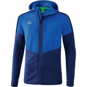 Erima Hooded Jacket Training Azul 3XL Hombre