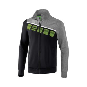 Erima Polyester Jacket 5-c Negro M Hombre