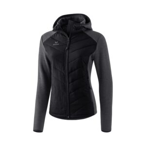 Erima Jacket Matelassée Negro 44 Mujer